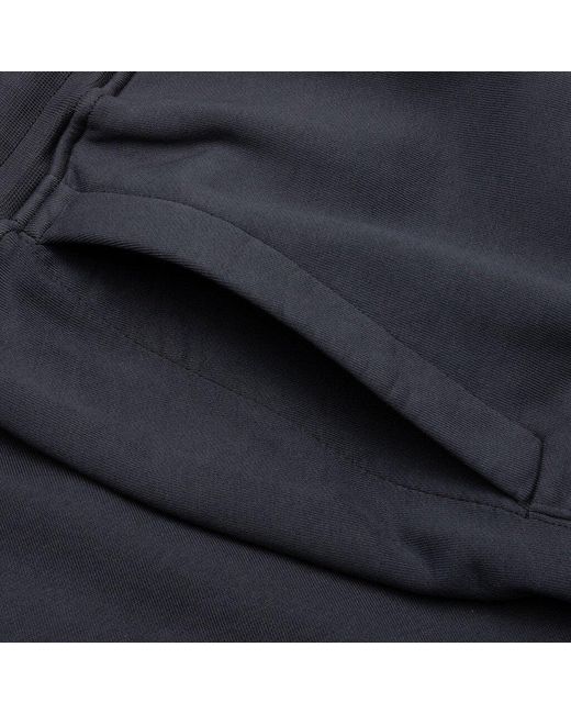 Stone Island Blue Logo Embroidered Sweatpants for men