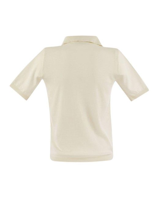 Weekend by Maxmara White Roncolo Polo Shirt