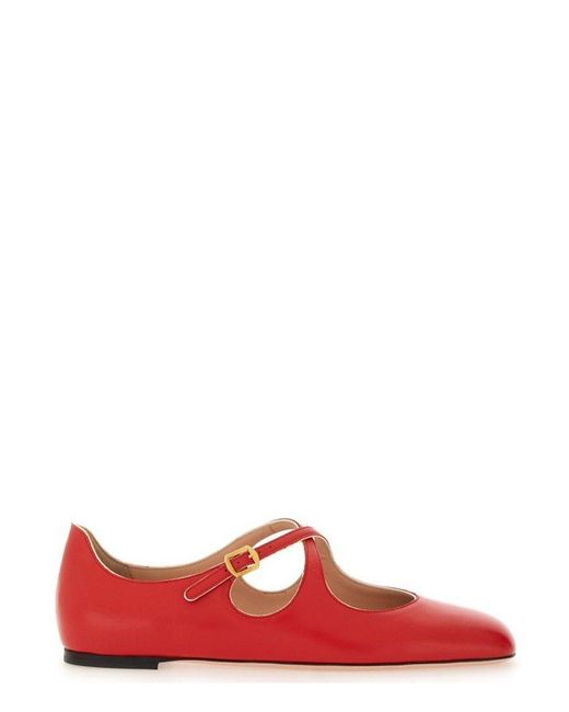 Bally Red Sandal Beliska