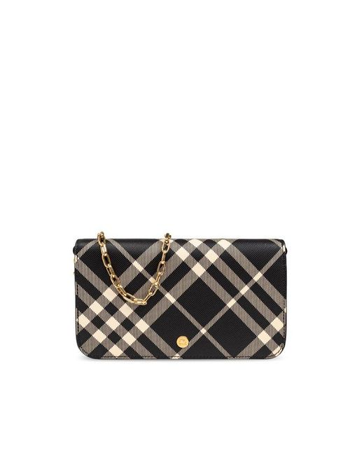 Burberry mini chain wallet new arrivals