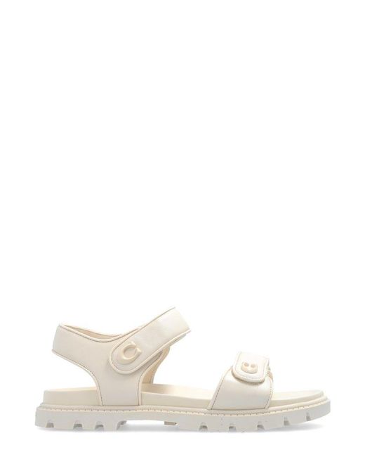 COACH White Sandals 'brynn',