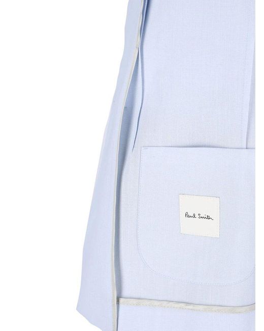 Paul Smith Blue Unlined Blazer for men