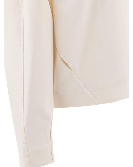 スーツ Max Mara PLAVA - Polyamide blend sweatshirt Max Mara Plava Black Polyamide Blend Sweatshirt | ModeSens