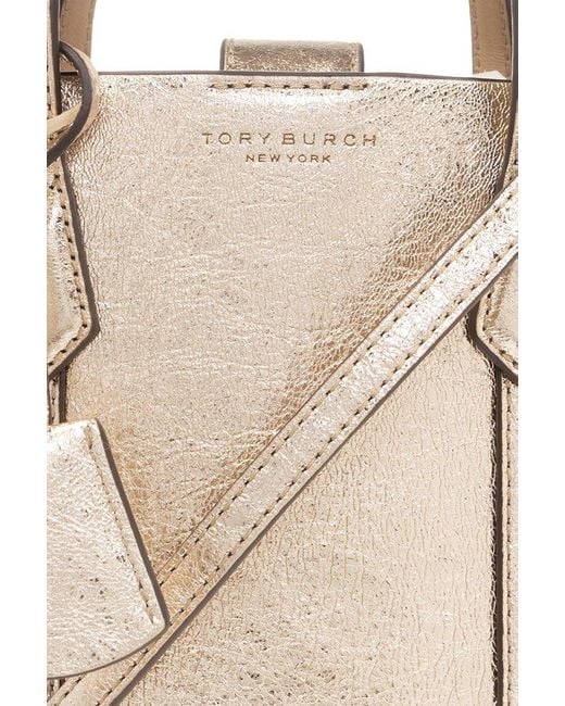 Tory Burch Natural ‘Perry Mini’ Shoulder Bag