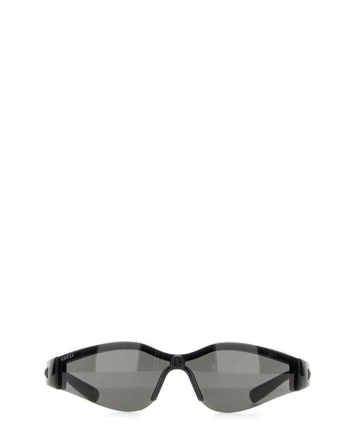 Gucci Black Oversized Frame Sunglasses