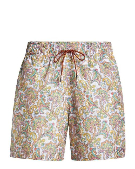 Etro Multicolor Swimsuit for men