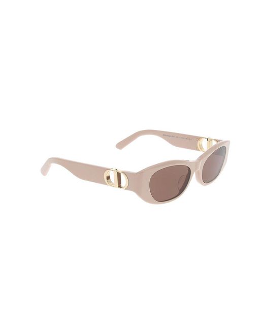 Dior Black Rectangle Frame Sunglasses