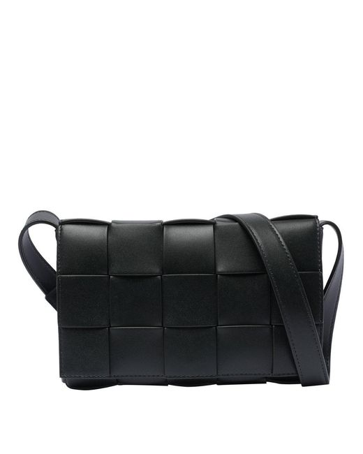 BOTTEGA VENETA Crossbody Bags Women Leather Heavenly/Pool BOTTEGA VENETA Crossbody Bags Women Leather Heavenly/Pool