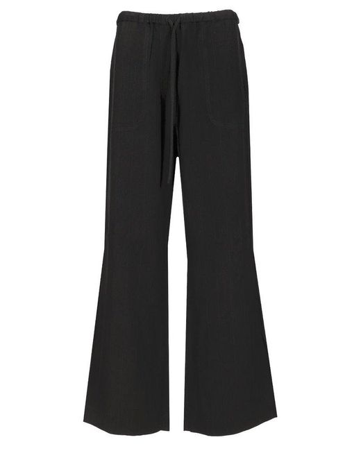 Totême  Black Flowing Trousers
