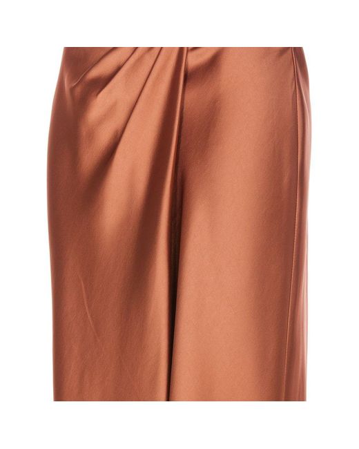 Pinko Brown Maxi Skirt