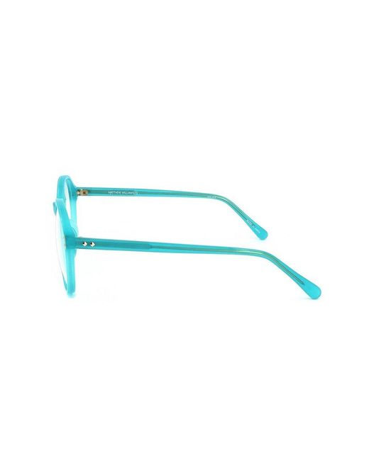 Linda Farrow Black X Matthew Williamson Round Frame Glasses