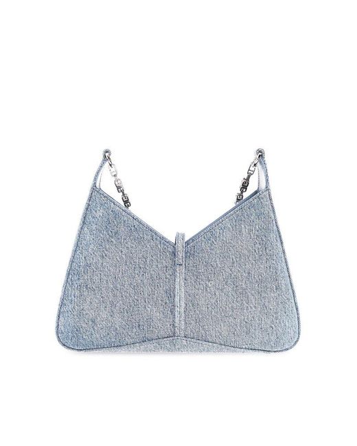 Givenchy Blue 'cut-out Zipped Small' Shoulder Bag,