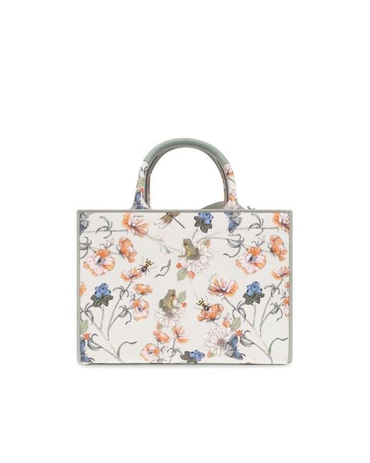 Furla White 'opportunity Small' Shopper Bag,