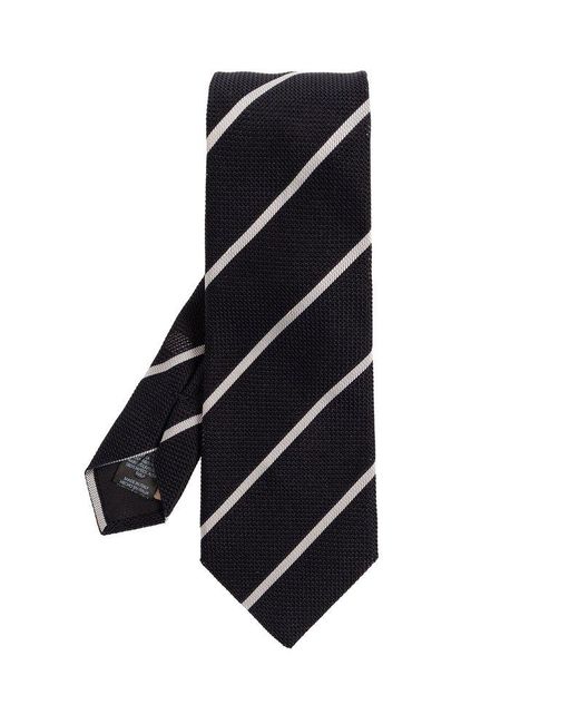 Paul Smith Black Silk Tie for men