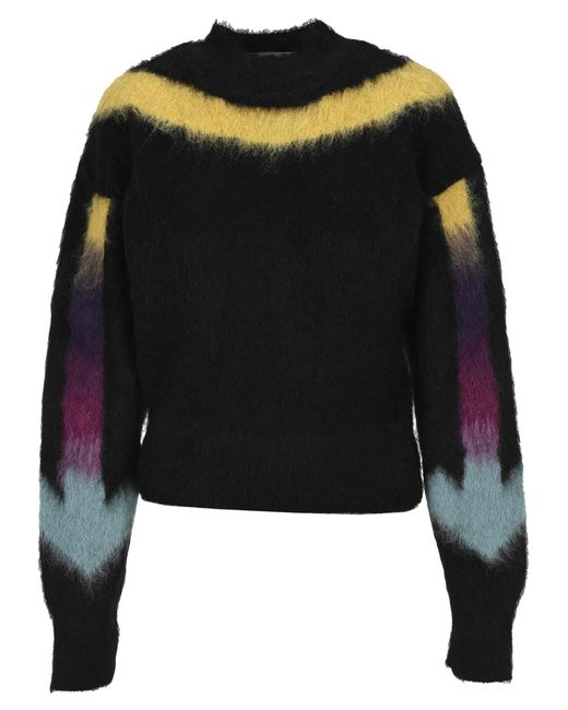 Off-White c/o Virgil Abloh Black Arrows Fuzzy Sweater