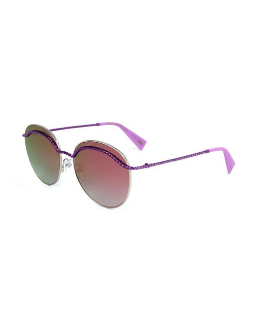 Marc Jacobs Purple Round Frame Sunglasses