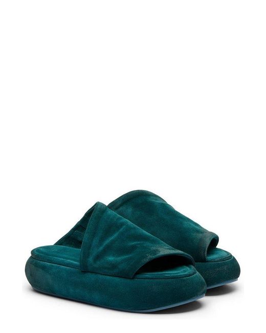 Marsèll Green Ciambellona Slip-on Sandals