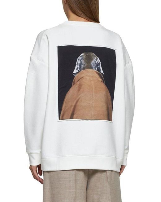 Max Mara Black 'Bacco' Cotton Blend Sweatshirt
