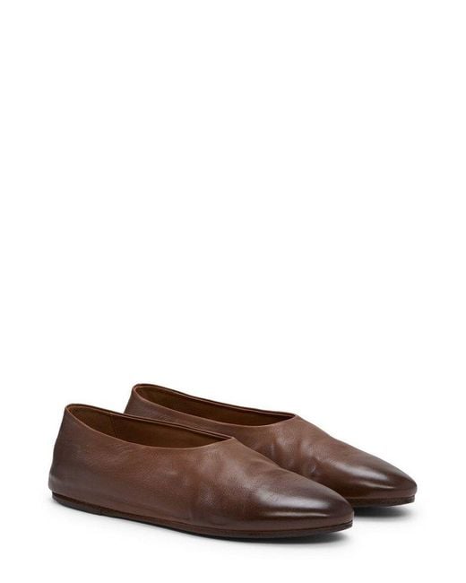 Marsèll Brown Coltellaccio Slip-On Loafers for men