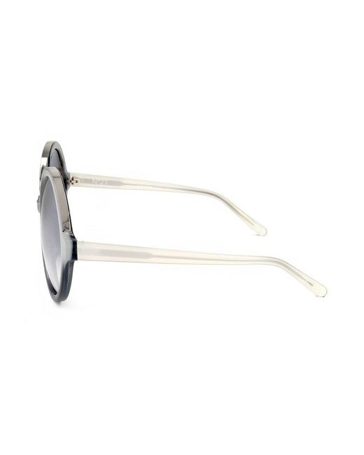Linda Farrow Gray X Nº21 Round Frame Sunglasses