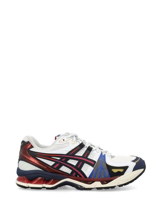 Asics White Gel-kayano Legacy Mesh Panelled Sneakers