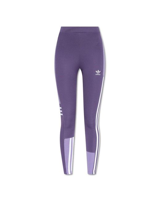 adidas Originals Adida Original legging in Purple | Lyst