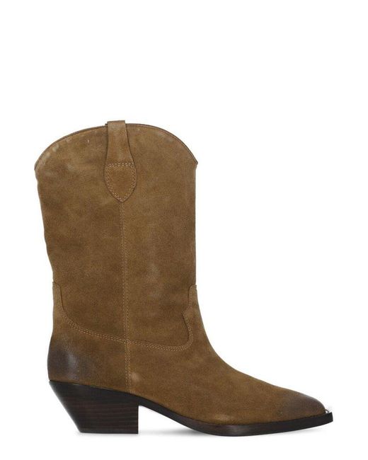 Ash Dalton Pointed Toe Boots in Brown | Lyst Canada