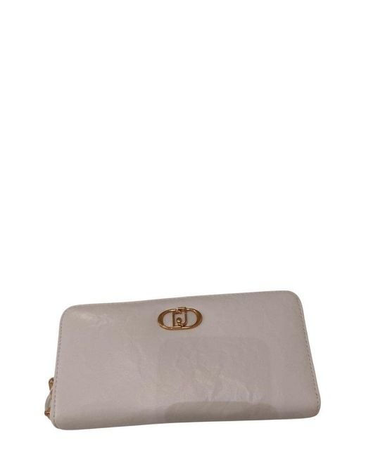 Liu Jo Gray Large Lapuffy Wallet