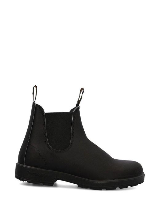 Blundstone Black Round-toe Ankle Boots
