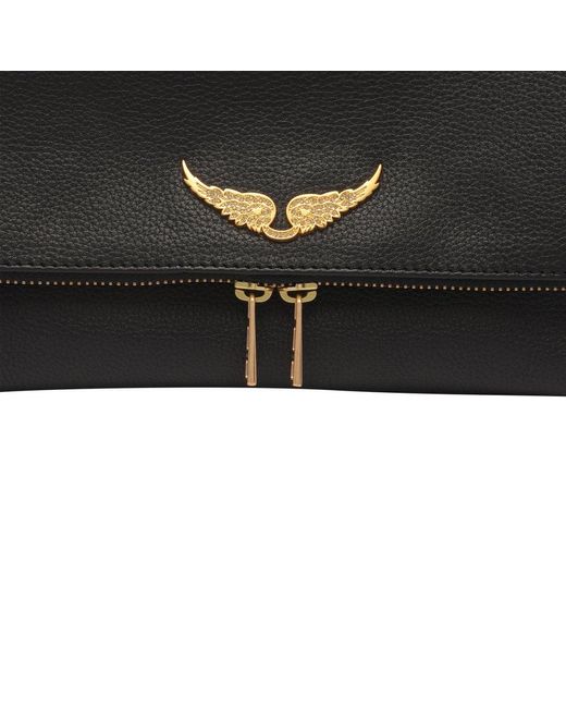 Zadig & Voltaire Rocky Crossbody Bag in Black Lyst