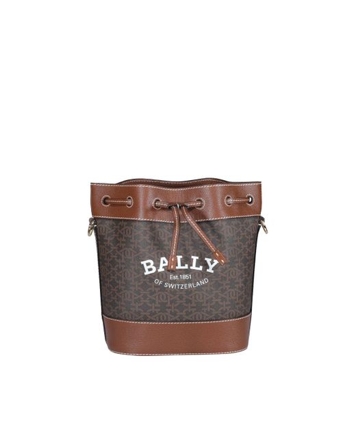 bally bucket bag
