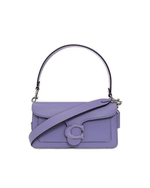 COACH Purple 'tabby 26' Shoulder Bag