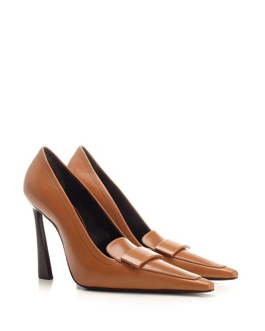 Saint Laurent Brown D Pumps