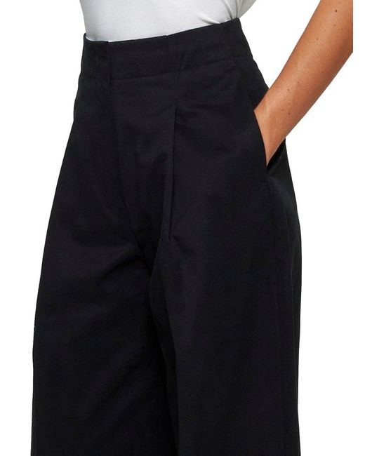 Studio Nicholson Blue Dordoni High-Waisted Trousers