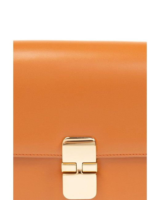 A.P.C. Orange Grace Shoulder Bag