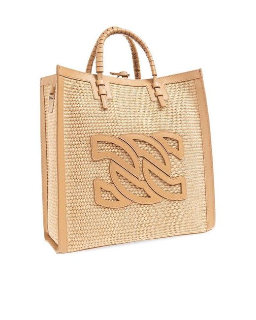 Casadei Natural 'beaurivage' Shopper Bag,
