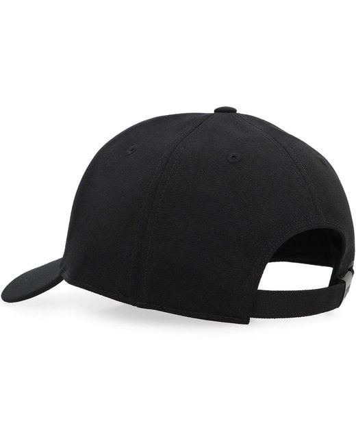 Y-3 Black Logo Detailed Baseball Cap for men