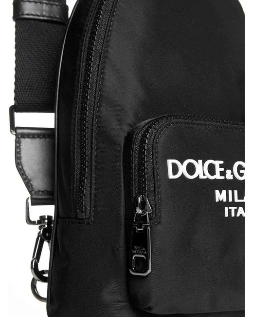 Dolce & Gabbana White Backpacks for men