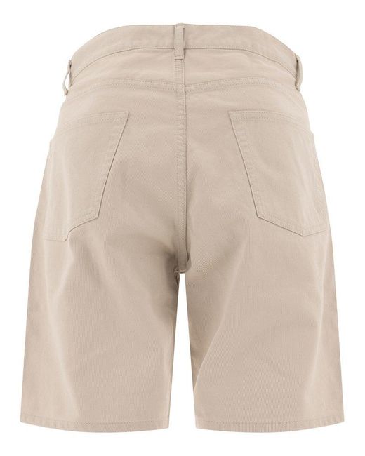 Beams Plus Natural Tailored Shorts for men