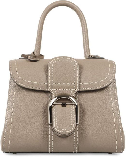 Delvaux Natural Brillant Mini Surpique Tote