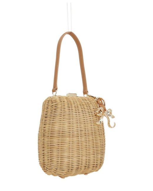 Self-Portrait Natural Keychain Bag