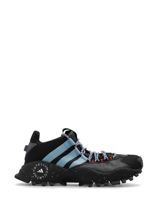 Adidas By Stella McCartney Black Seeulater Lace-up Sneakers