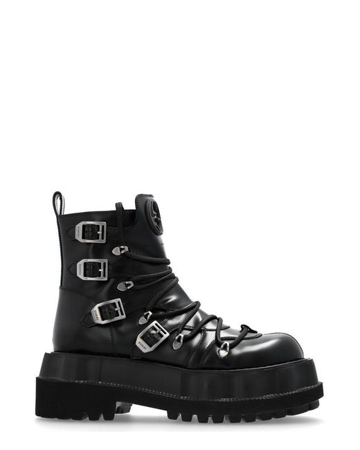 Gucci Black Platform Boots
