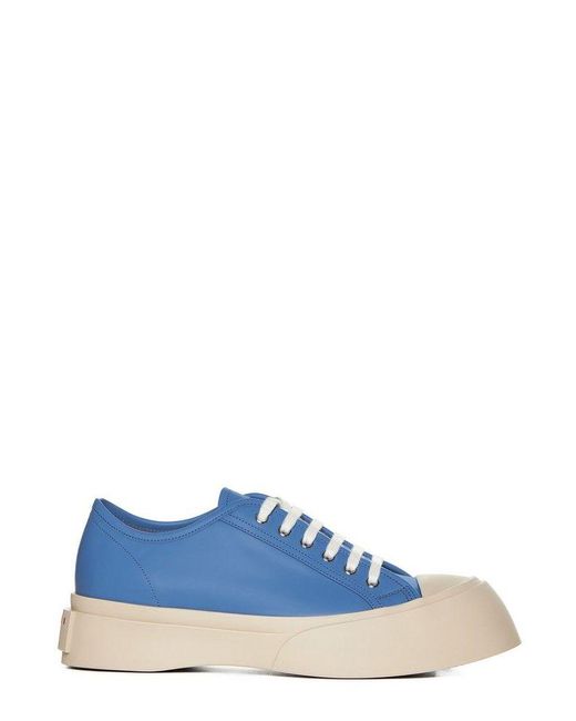 Marni Blue Pablo Leather Sneakers for men