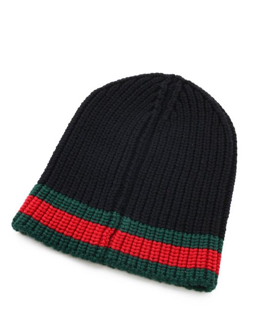 gucci stripe beanie