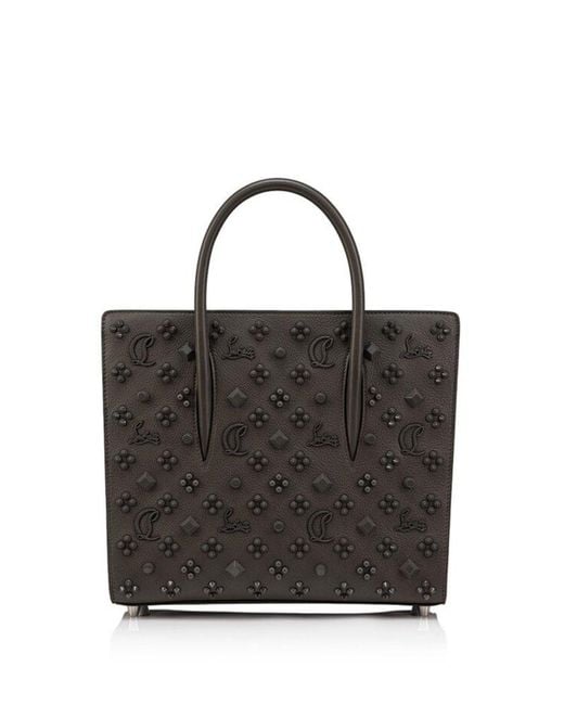Christian Louboutin Black Paloma Medium Top Handle Bag