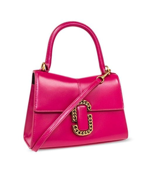 Marc Jacobs Pink 'the St. Marc' Shoulder Bag,