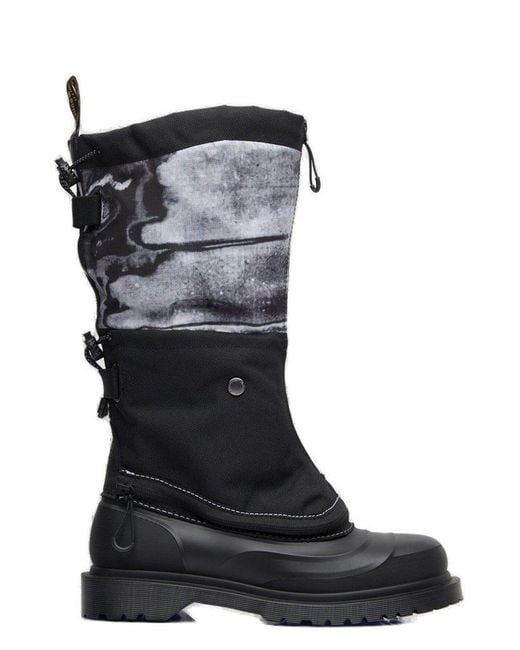 Dr. Martens Black 14Xx Removable Gaiters Sub Boots for men