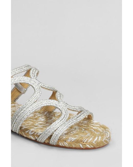 Castaner White Pitra-266 Flats