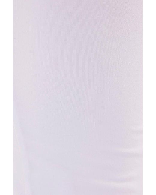 Brunello Cucinelli White Strapless Stretched Top